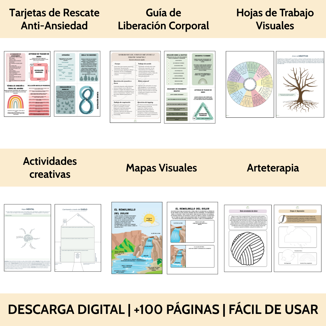 Kit de Herramientas para el Duelo: Tu Compañero Profesional de Sanación (+ Bonos Exclusivos!)